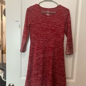 Wonder Nation Maroon Long Sleeve Top